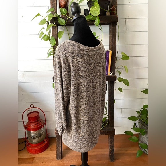 Style & Co: Floral Top Knit Blouse - Picture 7 of 17